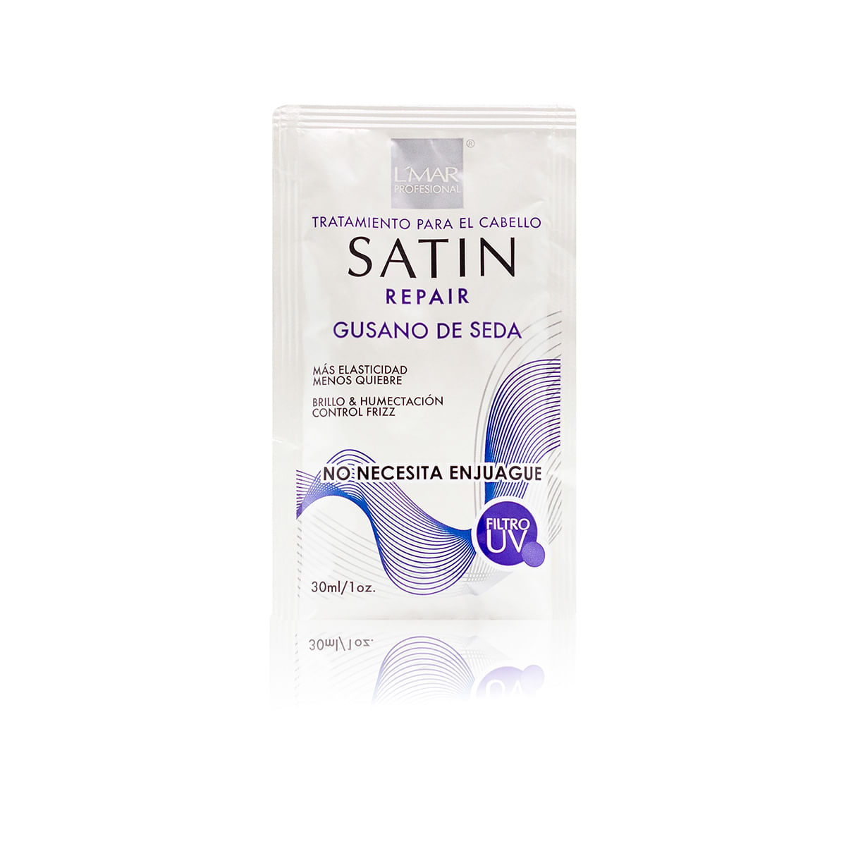 Tratamiento Capilar Satín L Mar Gusano de Seda Sobre x 30 mL