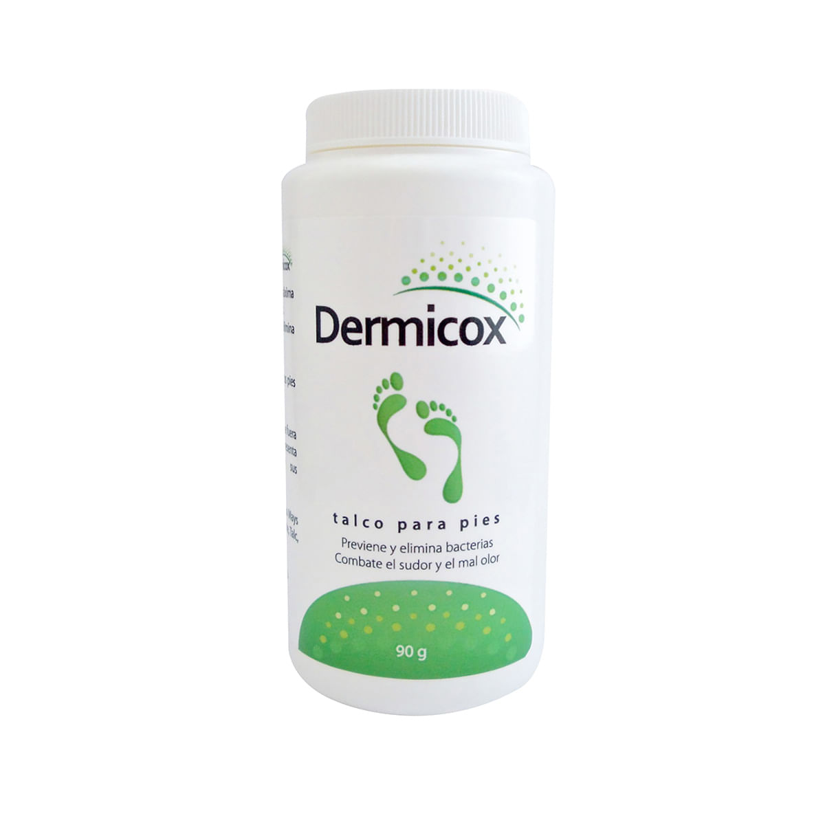 Talco Para Pies Dermicox Frasco X 90 G.