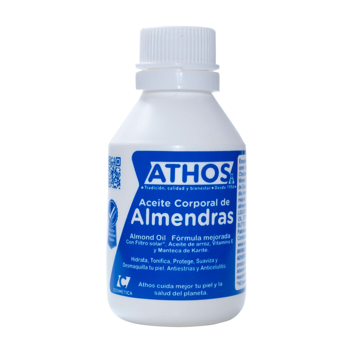 Aceite Corporal De Almendras Athos Frasco Gotero X 60 Ml Empaque X 12 Uds.