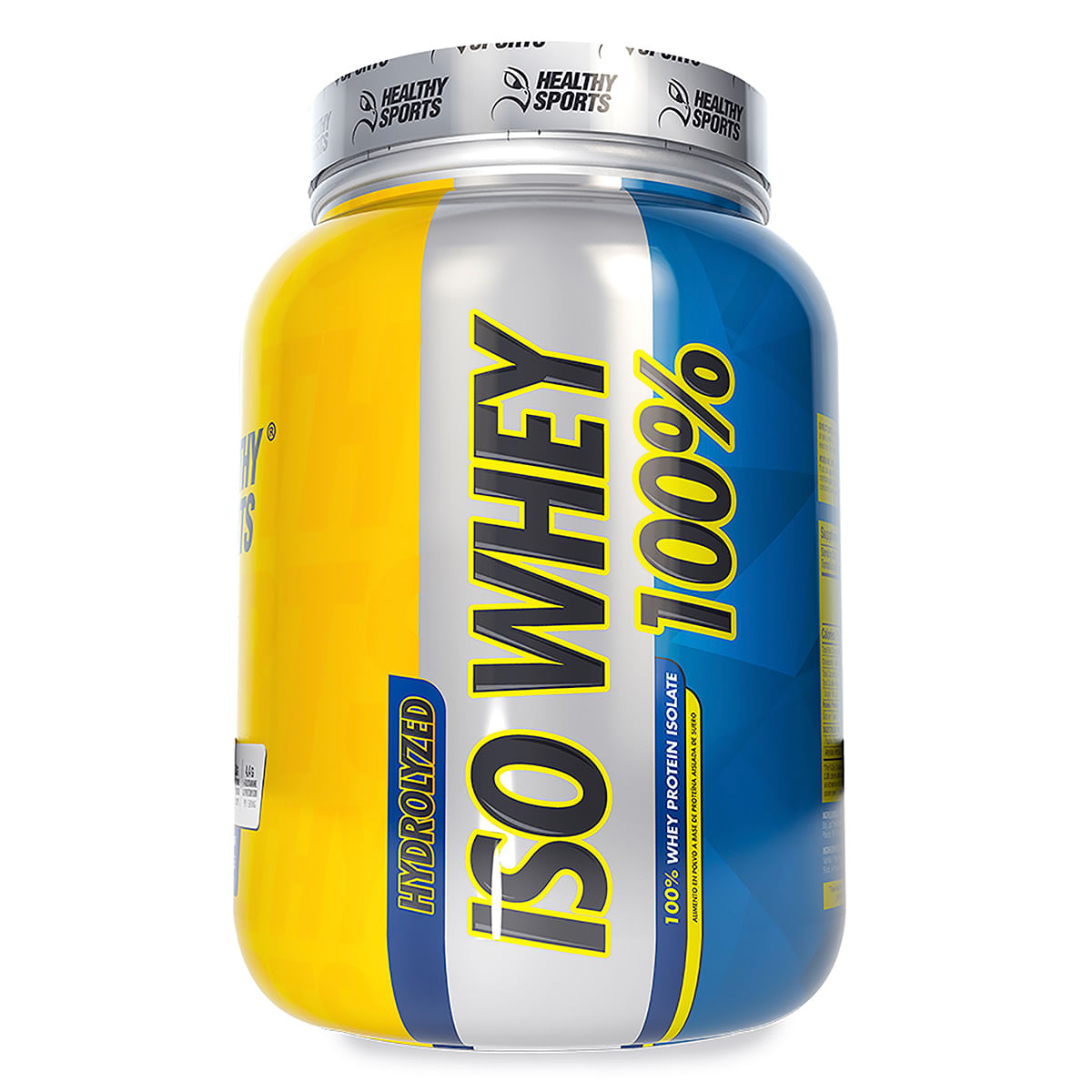 Proteína Healthy Sports Iso Whey 100% Frasco X 454 G.