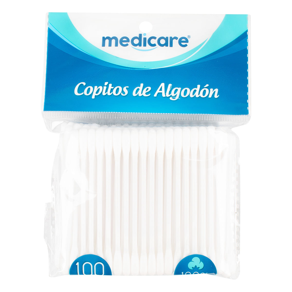 Copitos de Algodón Medicare Paquete x 100 Uds.