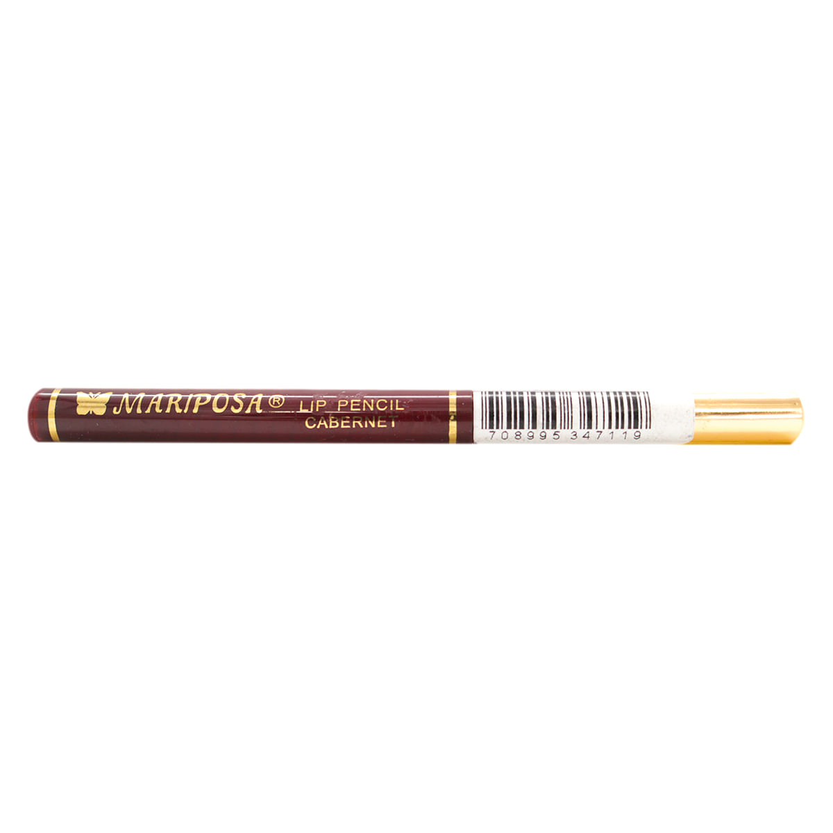 Lápiz Delineador de Ojos Retráctil 1.3 g Mariposa Cabernet x 1 Ud.