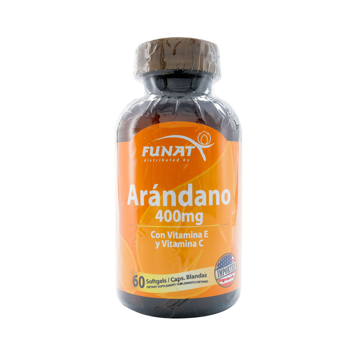 Arándano Funat 400 Mg Frasco X 60 Softgels.