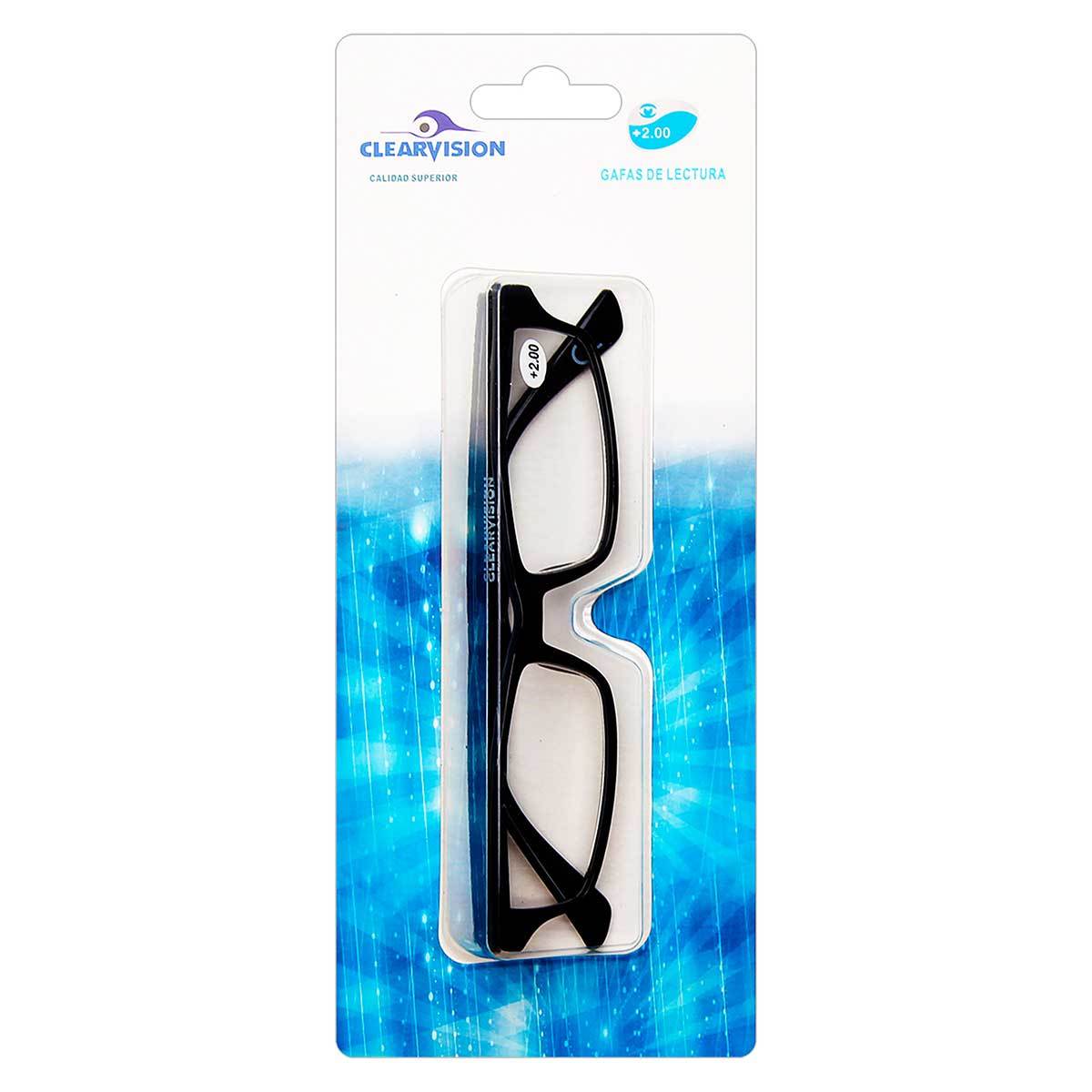 Gafas de Lectura NTI Visión 2.00 Rectangulares.