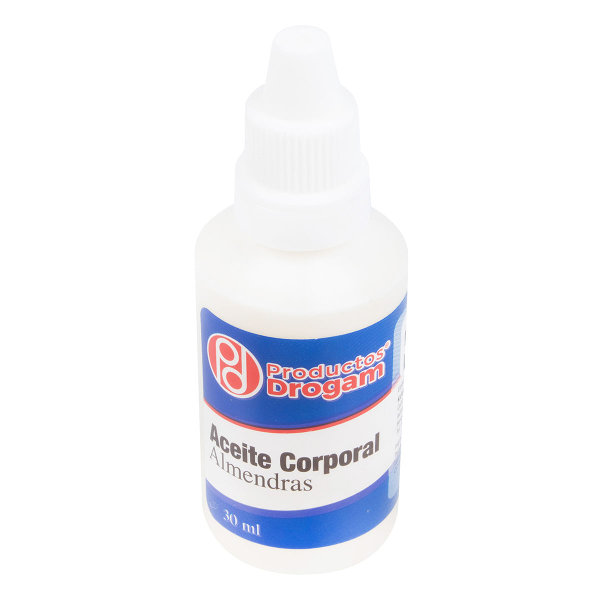 Aceite Corporal PD Almendras Frasco x 30 mL.