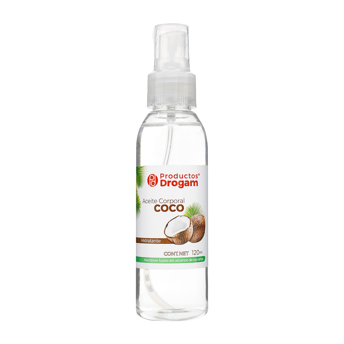 Aceite Corporal Pd Coco Spray X 120 Ml.