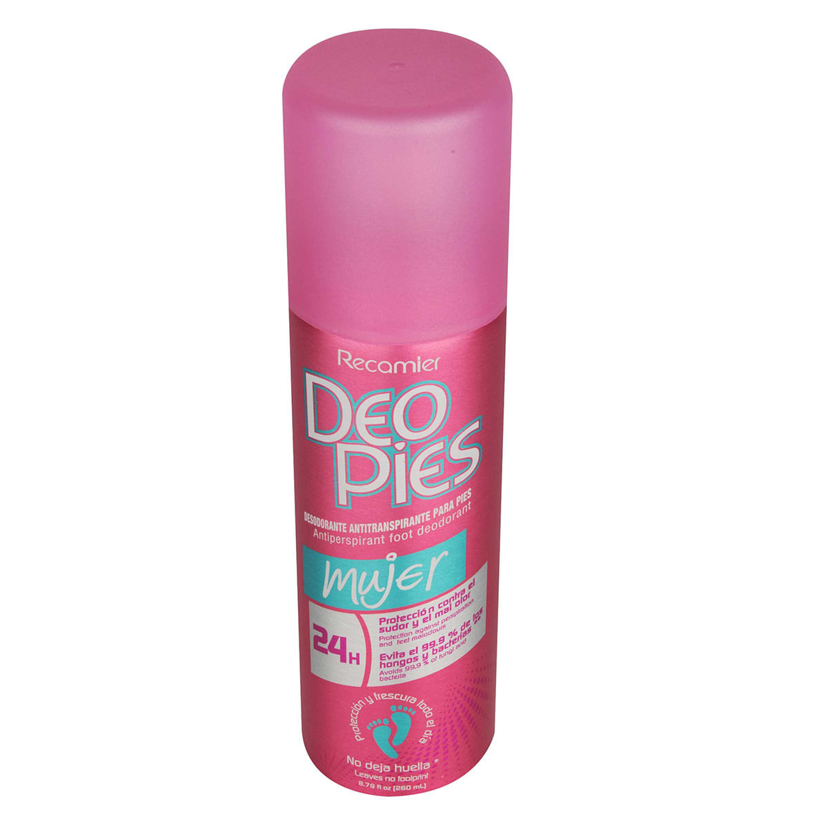 Desodorante Deo Pies Mujer Spray X 260 Ml.