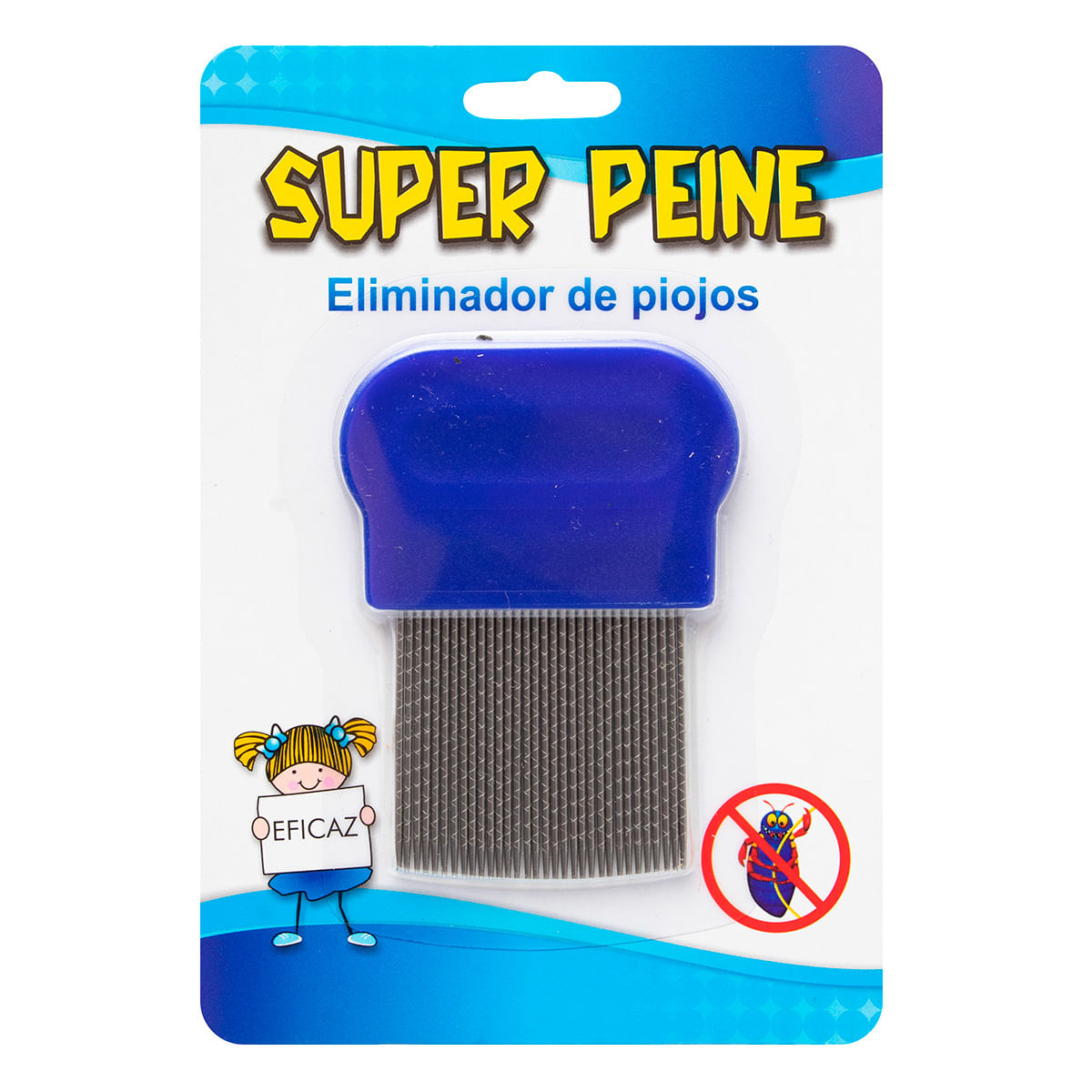 Peine Súper Peine Eliminador de Piojos Blister x 1 Ud.