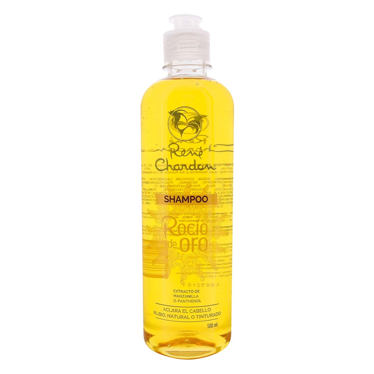 Shampoo René Chardon Manzanilla Frasco x 500 mL.