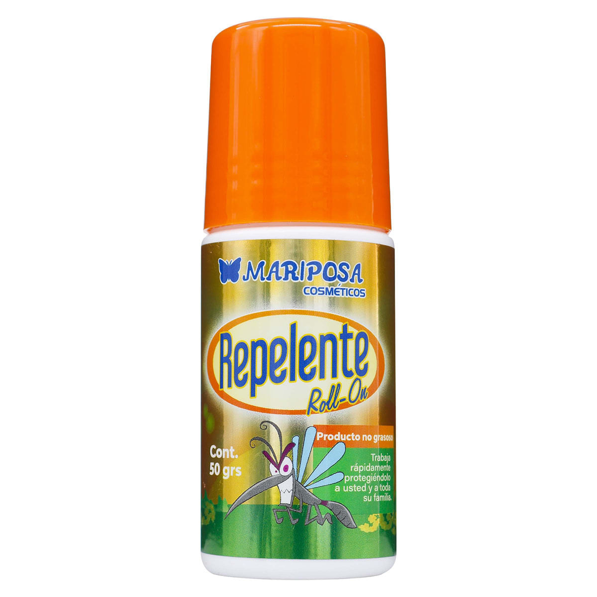 Repelente Para Insectos Mariposa Roll On Frasco X 50 Ml.
