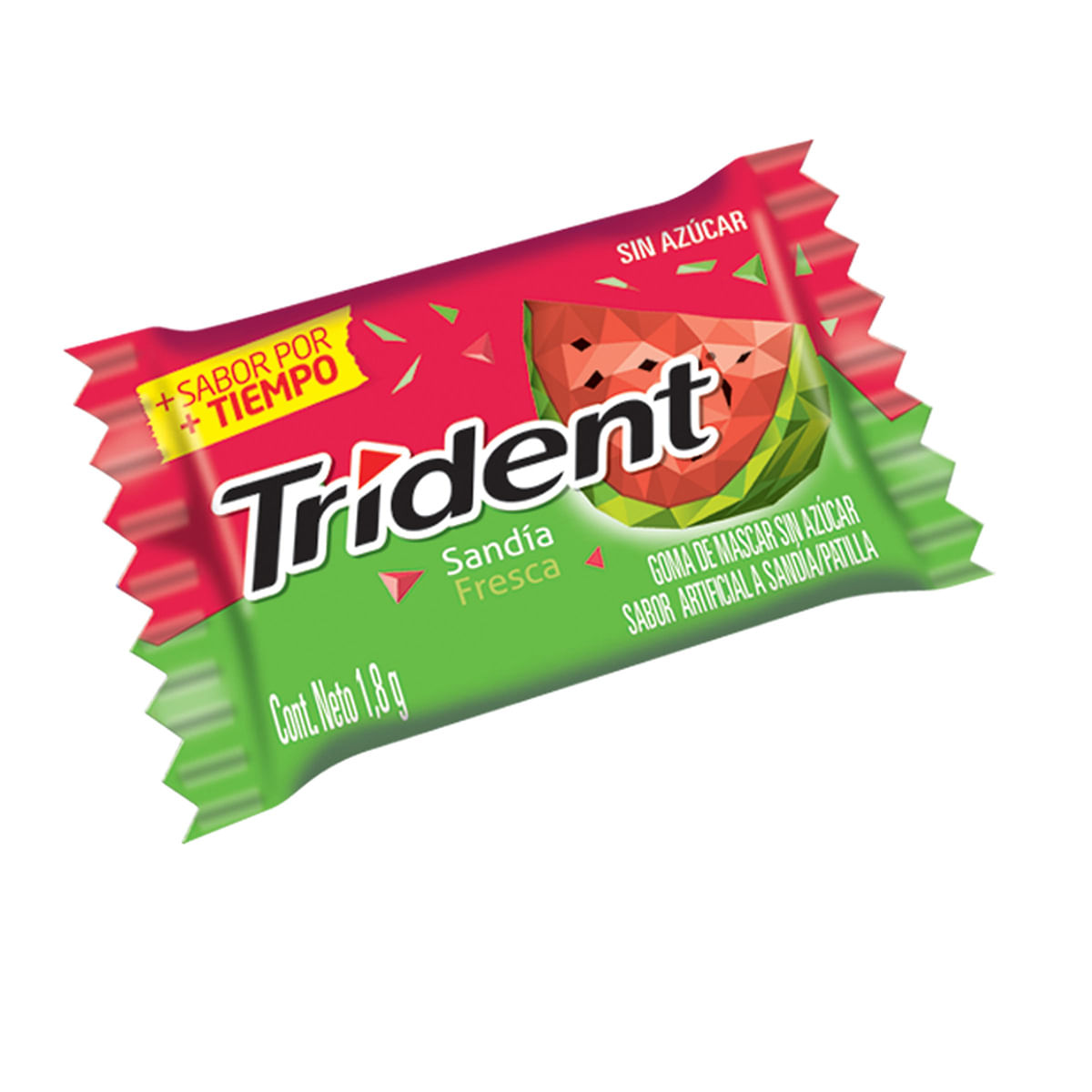 Goma De Mascar Trident Sandía Fresca Caja X 60 Uds.