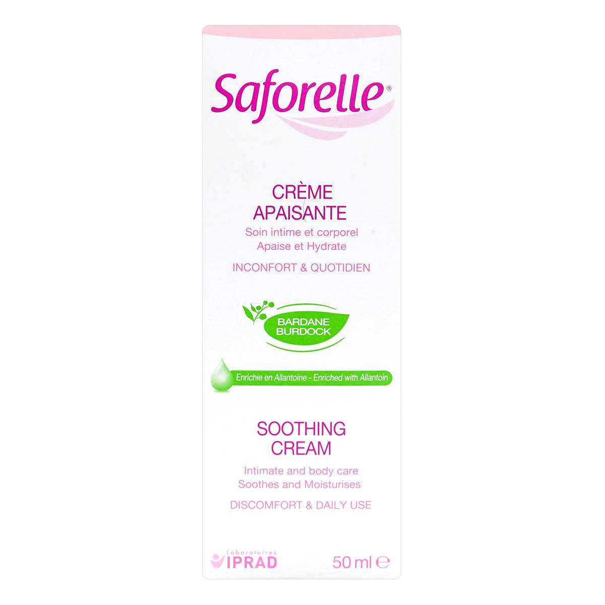 Crema Calmante Saforelle Iprad Tubo X 50 Ml.