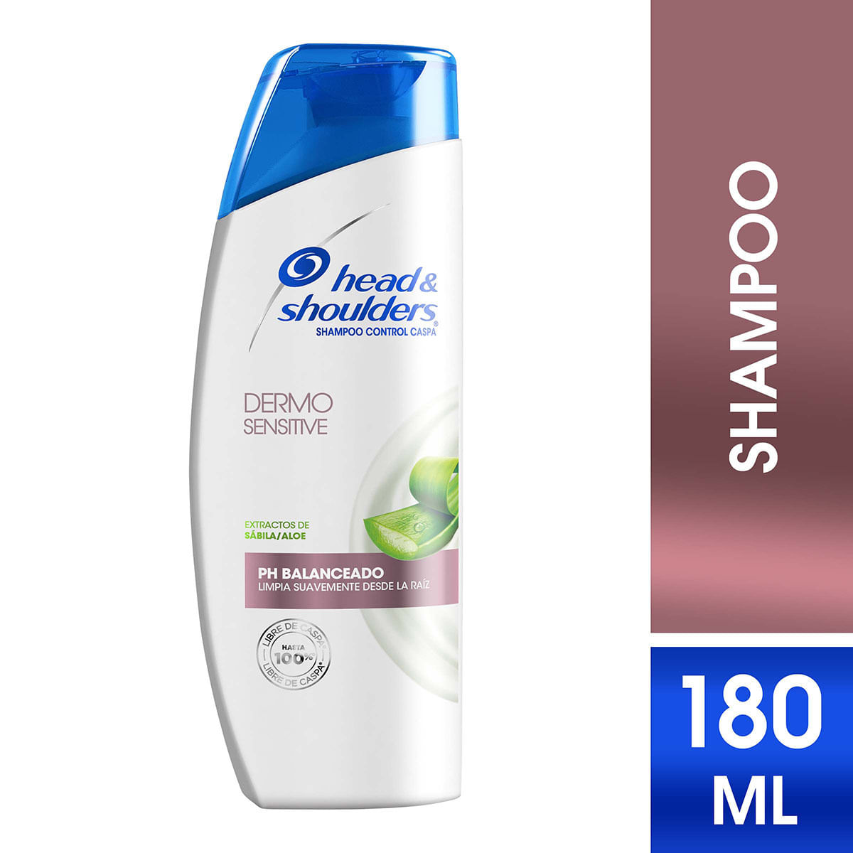 Shampoo Head & Shoulders Dermo Sensitive Frasco x 180 mL.