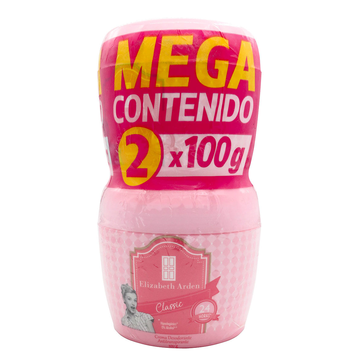 Desodorante Elizabeth Arden Classic Crema Frasco X 100 G X 2 Uds Mega Contenido.