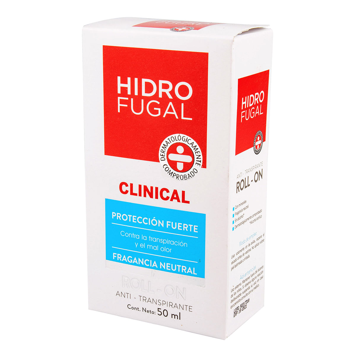 Antitranspirante Hidro Fugal Roll On X 50 Ml.