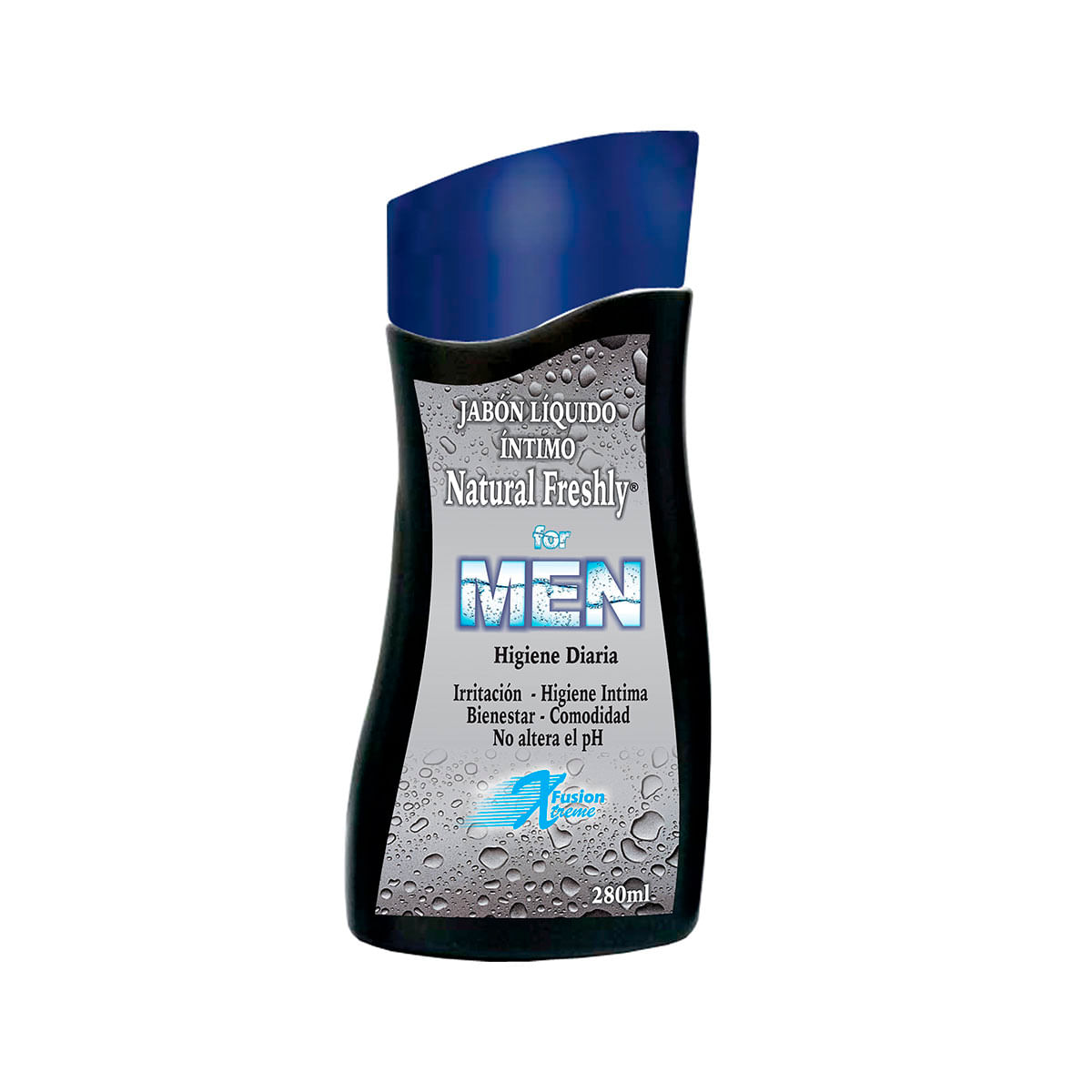 Jabón Líquido Íntimo Natural Freshly For Men Frasco x 280 mL.