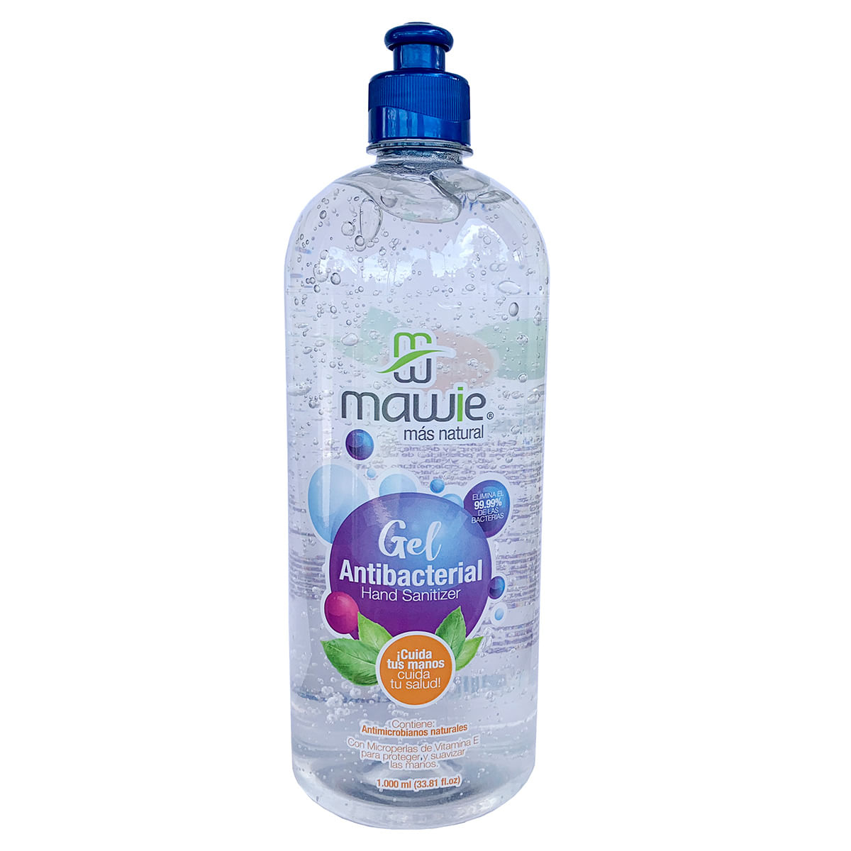 Gel Antibacterial Mawie Frasco x 1000 mL.