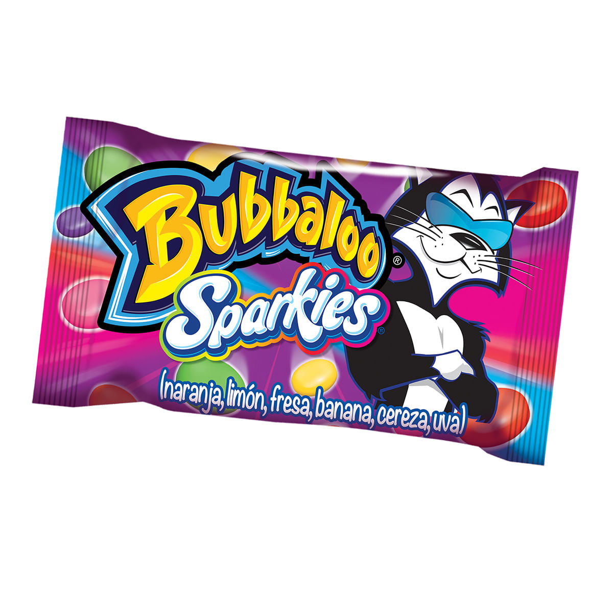 Caramelos Masticables Bubbaloo Sparkies Caja X 500 G X 20 Uds.