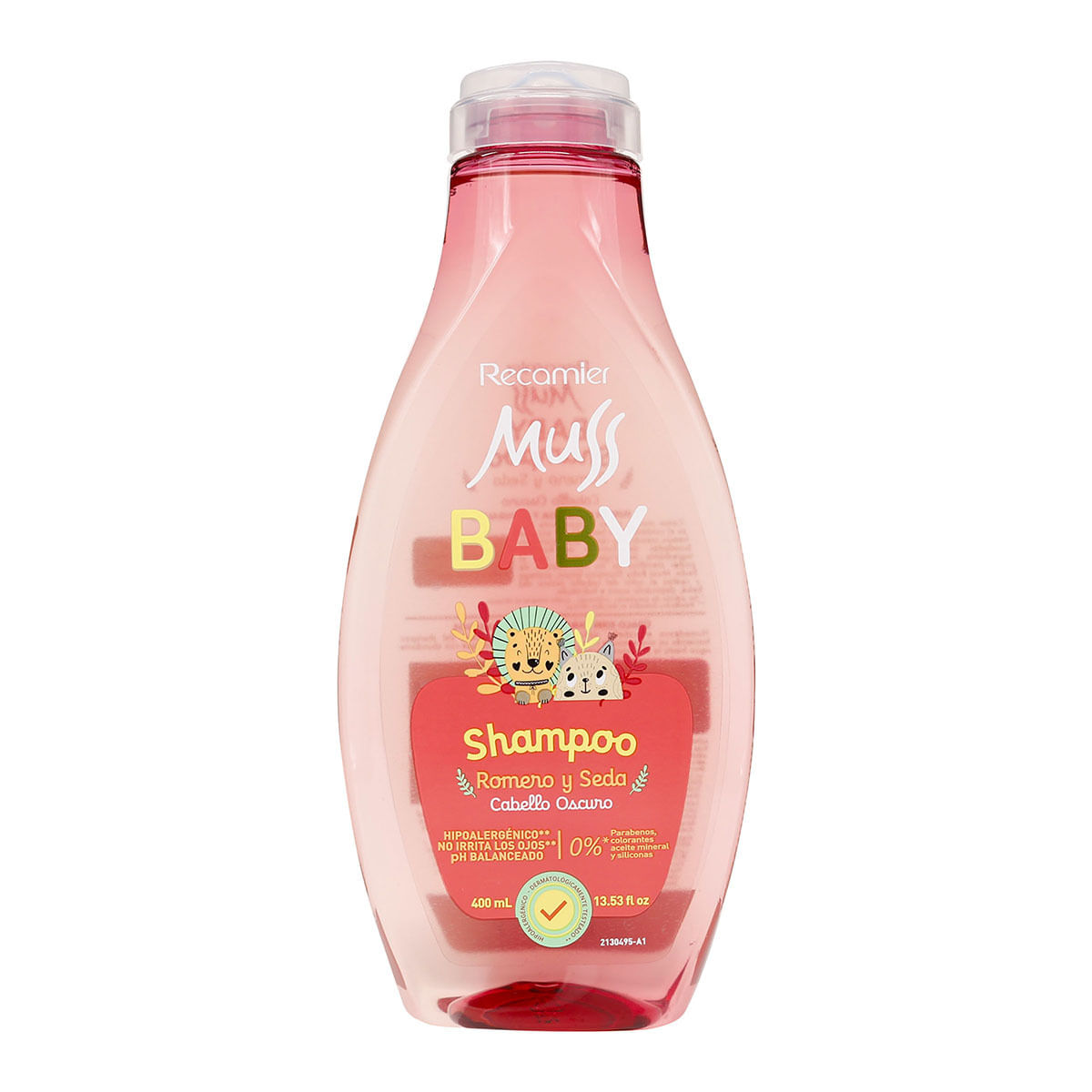 Shampoo Muss Baby Romero Y Seda Frasco X 400 Ml.