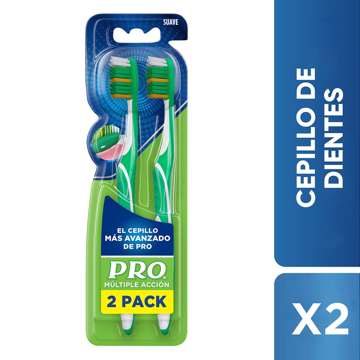 Cepillo Dental Oral-B Pro Múltiple Acción Blister x 2 Uds.