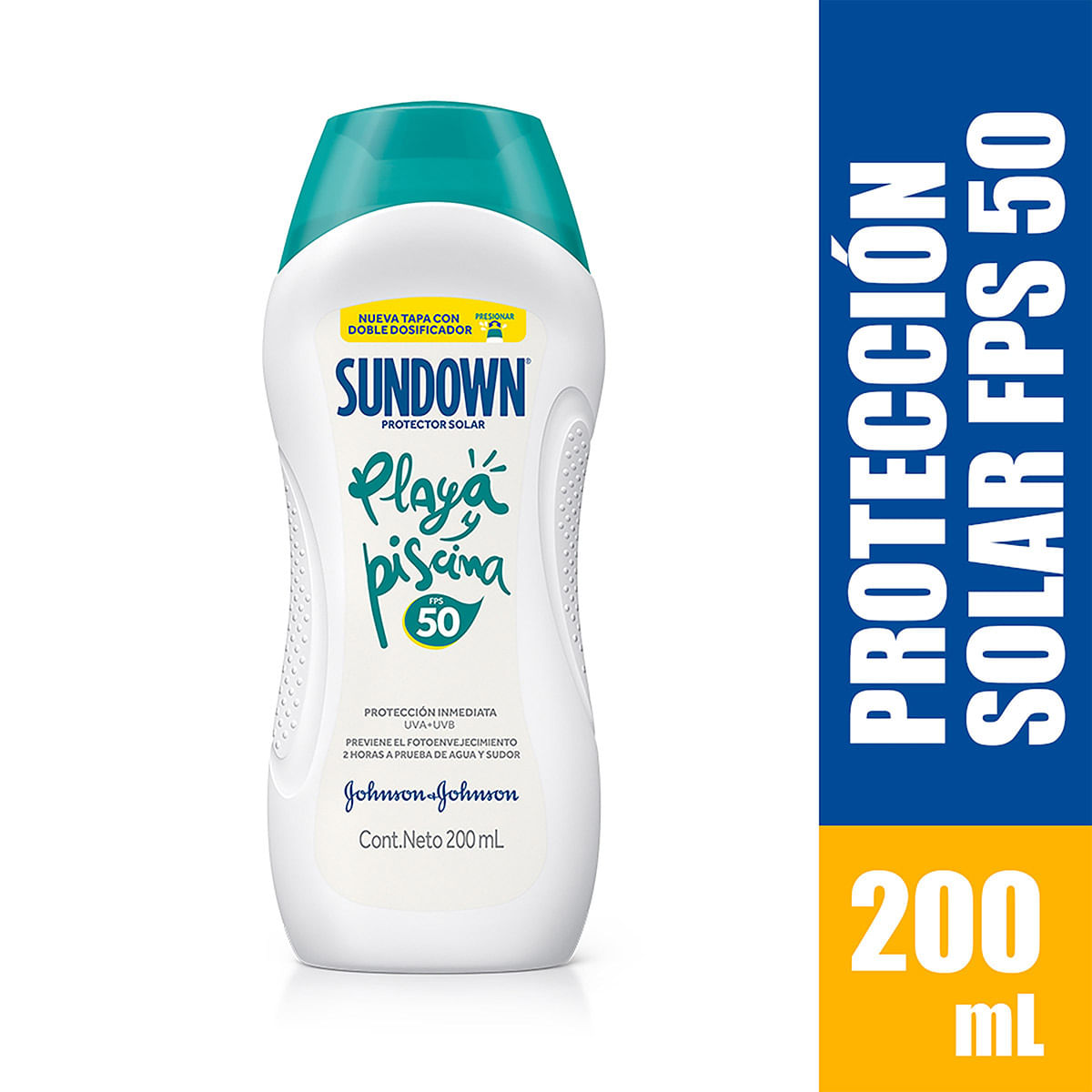 Protector Solar Sundown FPS 50 Frasco x 200 mL.