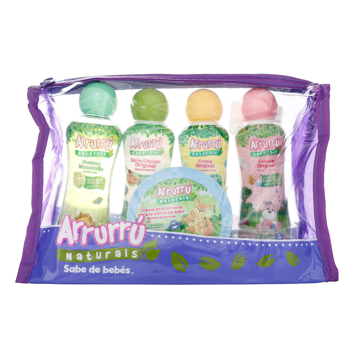 Estuche Arrullo Rosado Arrurrú x 5 Piezas.