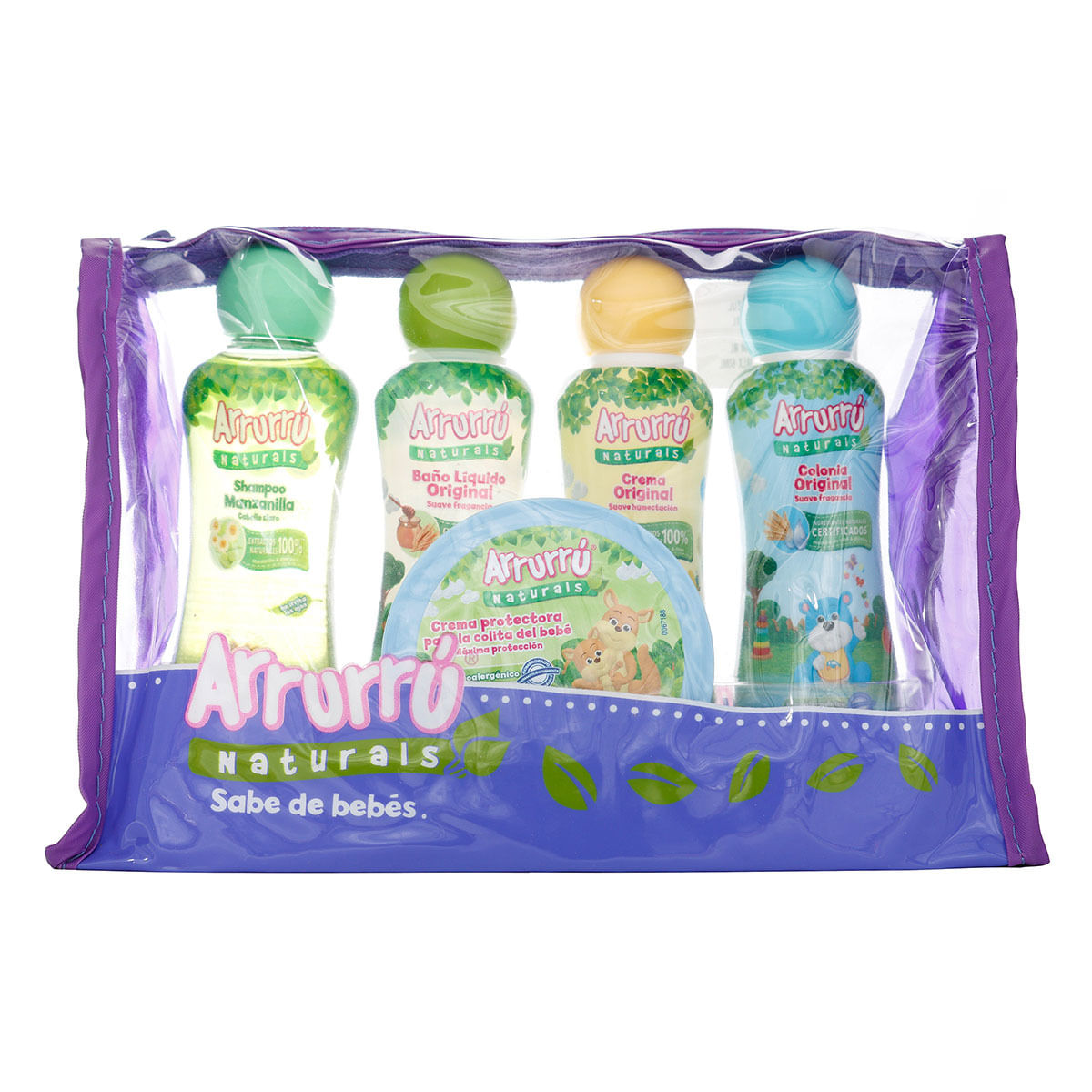 Estuche Arrullo Azul Arrurrú x 5 Piezas.