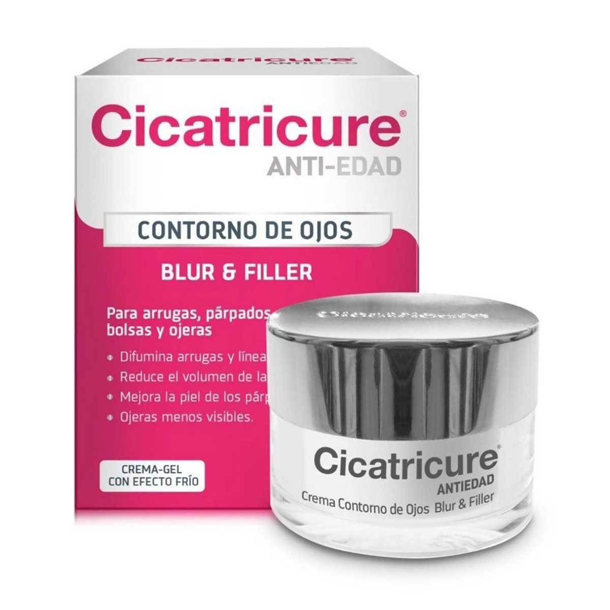 Kit Cicatricure Crema 60 g + Contorno Blur-Filler 15 g 75 g.