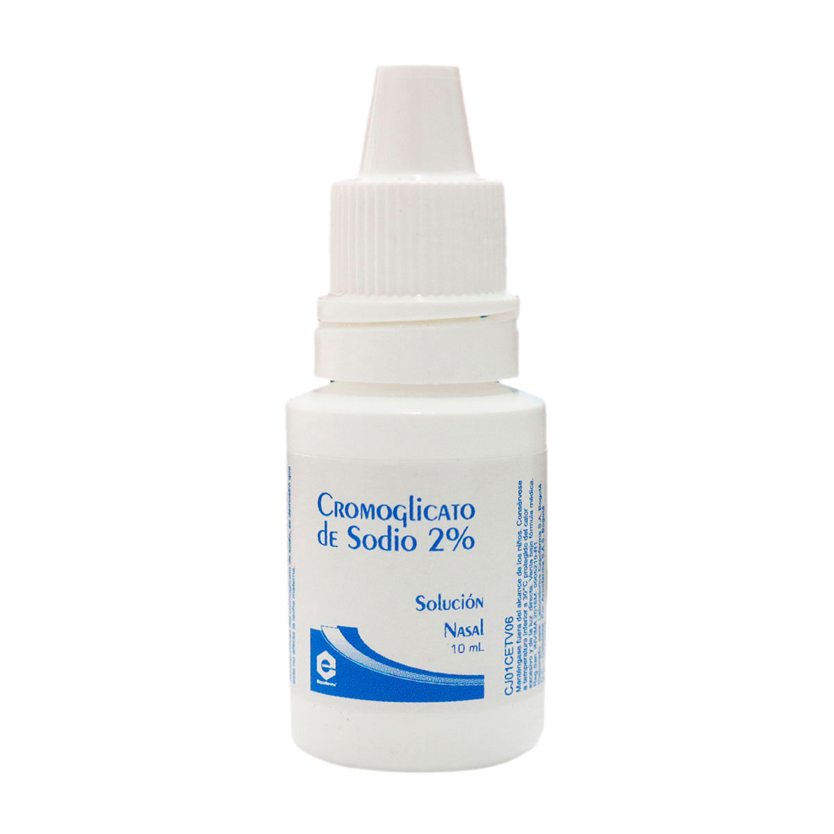 Solución Nasal Expofarma Cromoglicato De Sodio 2% Frasco X 10 Ml.