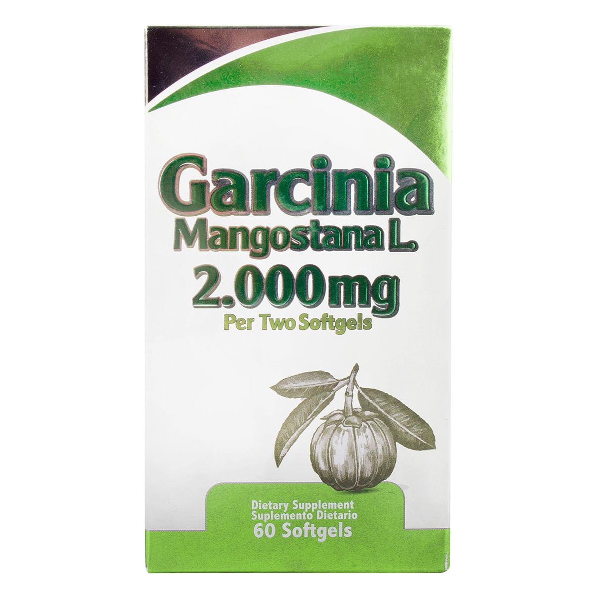 Suplemento Dietario Garcinia Mangostana L 2000 Mg Caja X 60 Softgels.