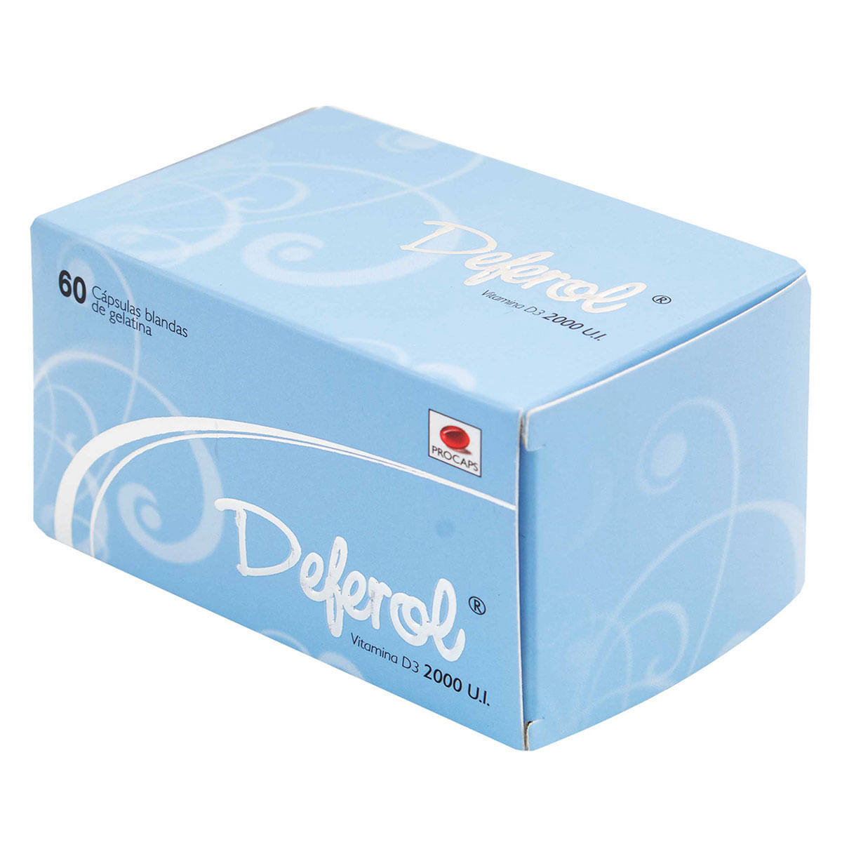 Deferol 2000 Ui Procaps Caja X 60 Cápsulas.