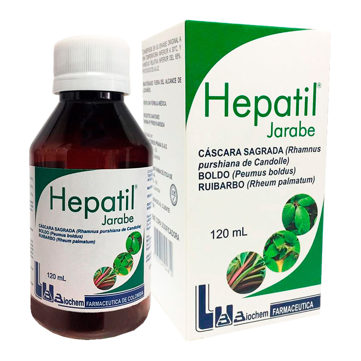 Jarabe Hepatil Biochem Frasco X 120 Ml.