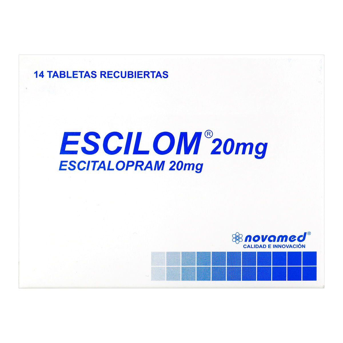 Escilom 20 Mg Novamed Caja X 14 Tabletas.