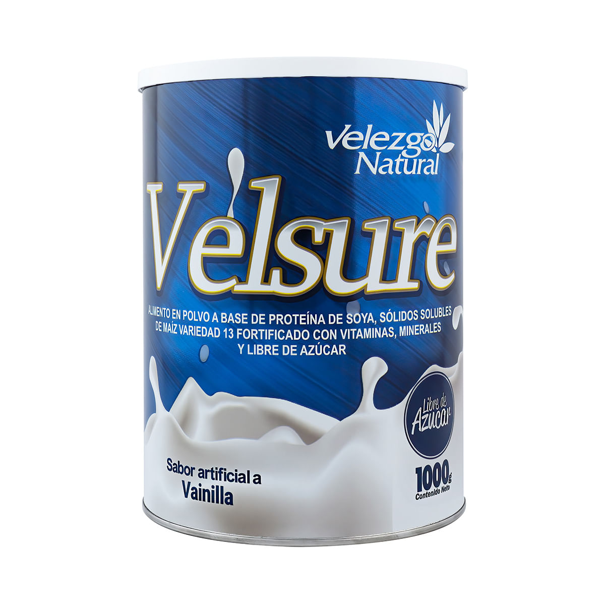 Alimento Velsure Vainilla Polvo Tarro x 1000 g