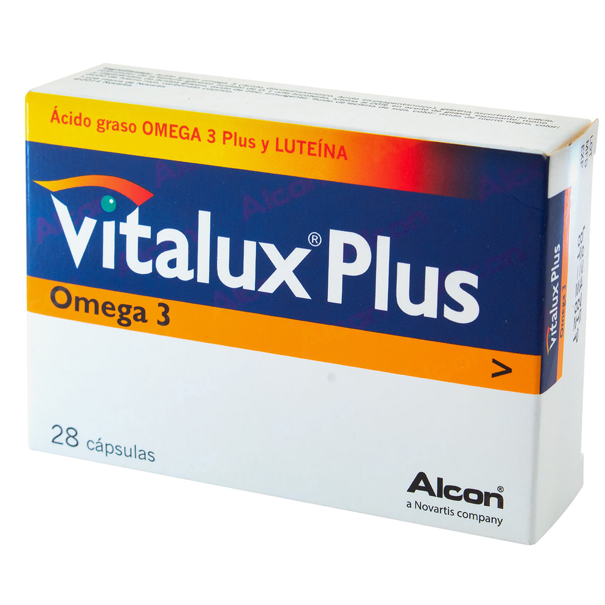 Vitalux Plus Omega 3 Alcon Caja X 28 Cápsulas.
