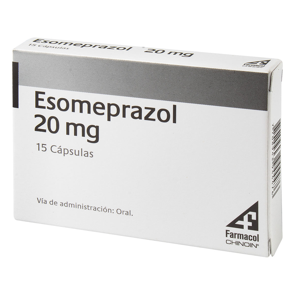 Esomeprazol 20 Mg Farmacol Chinoin Caja X 15 Cápsulas.