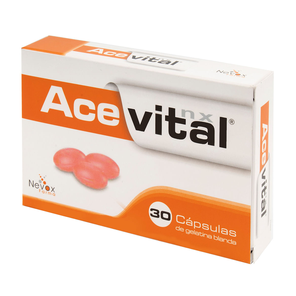 Acevital Nevox Farma Caja X 30 Cápsulas.