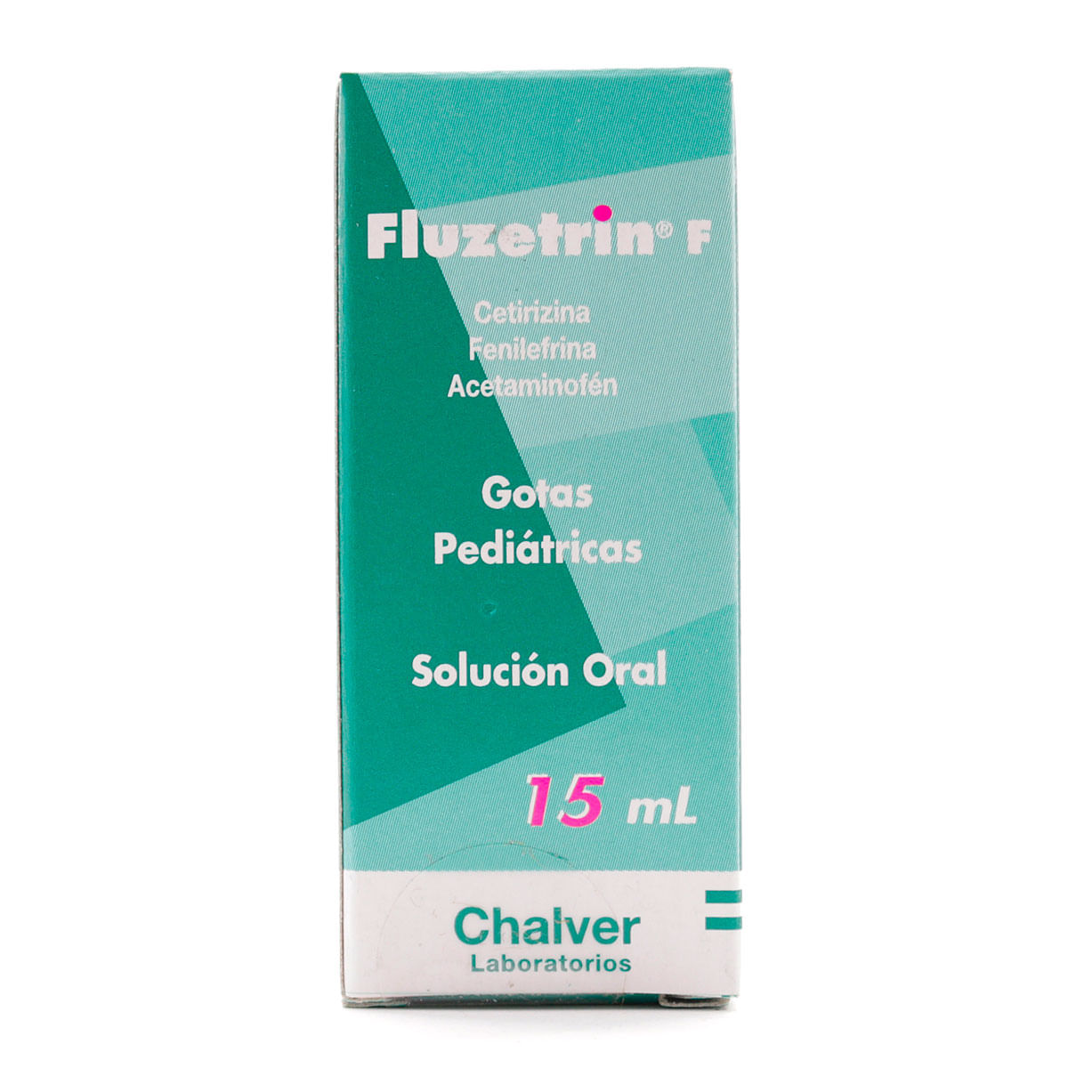 Gotas Pediátricas Fluzetrin F Chalver Frasco X 15 Ml.