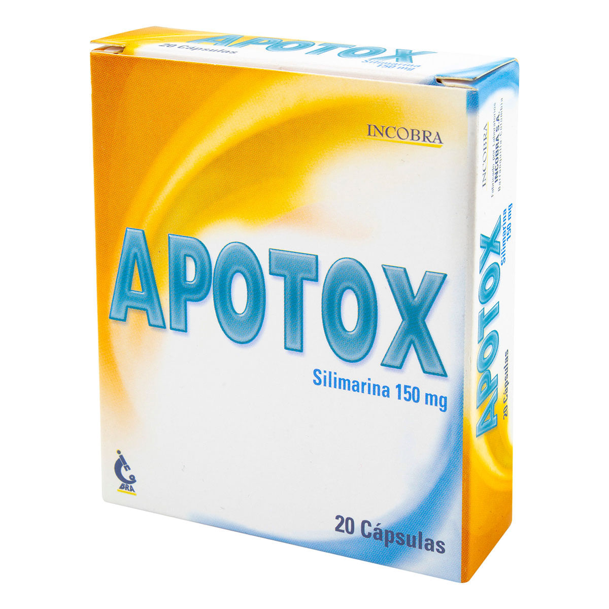 Apotox 150 Mg Incobra Caja X 20 Cápsulas.