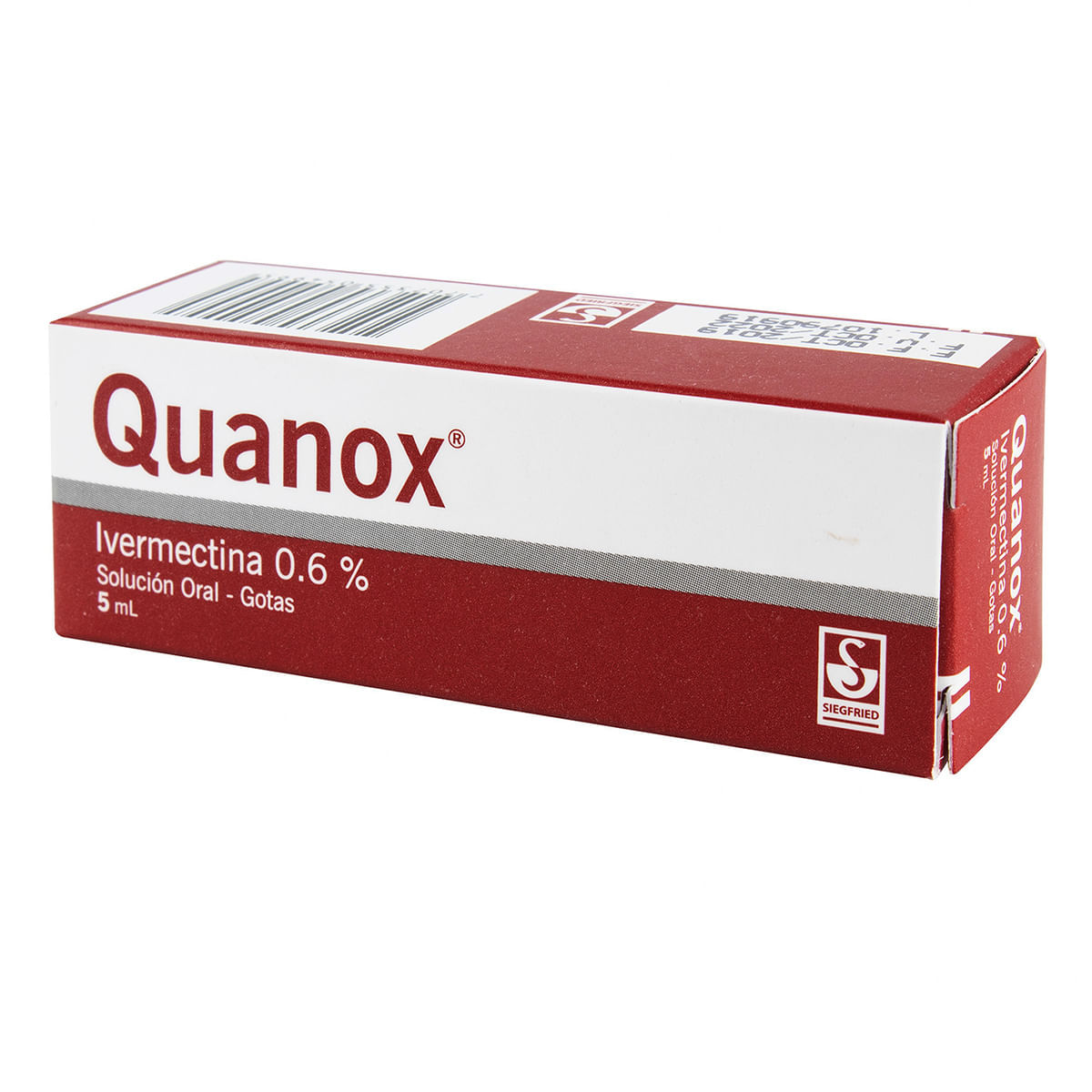 Solución Oral Quanox 0.6% Siegfried Gotas Frasco X 5 Ml.