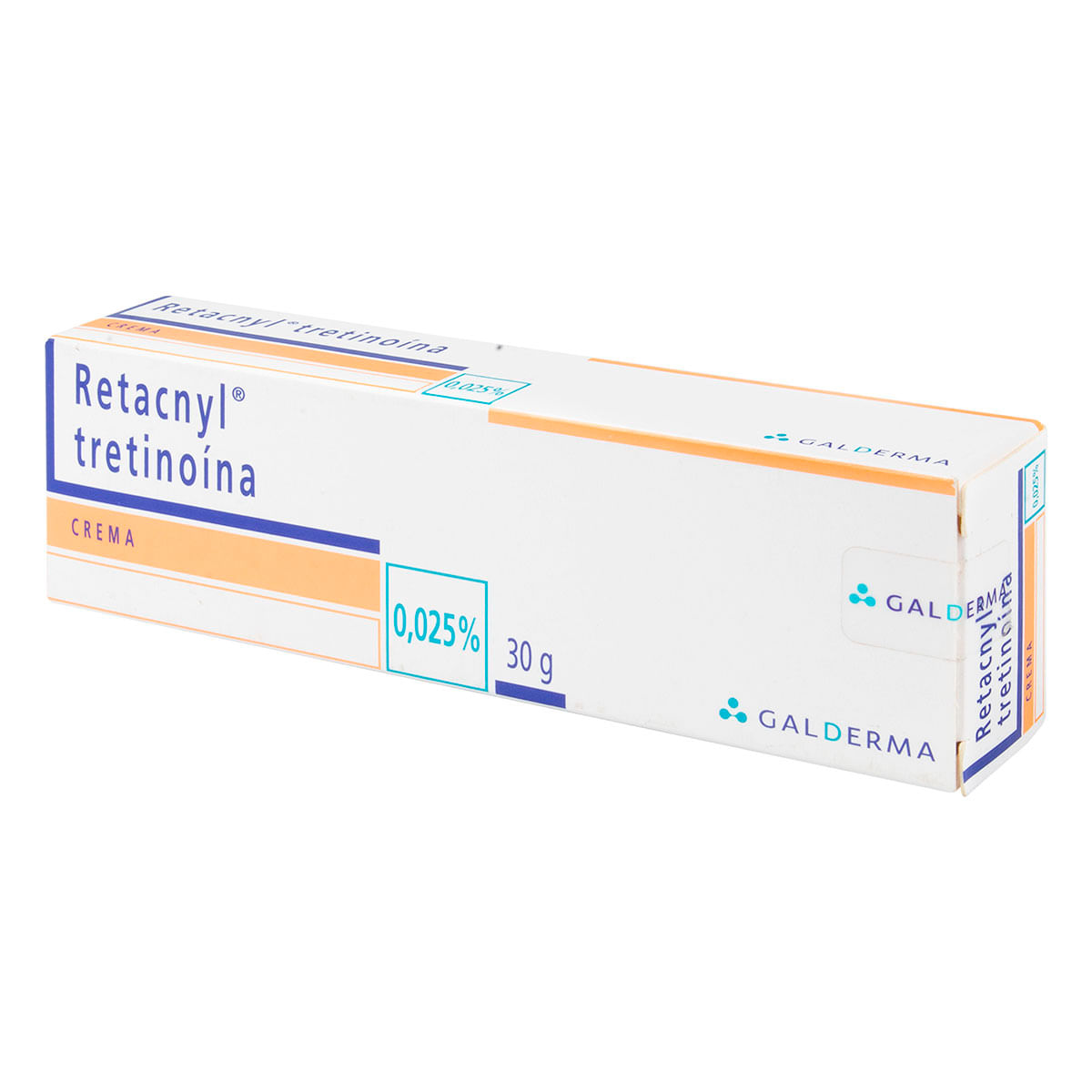 Crema Retacnyl 0.025% Galderma Tubo X 30 G.