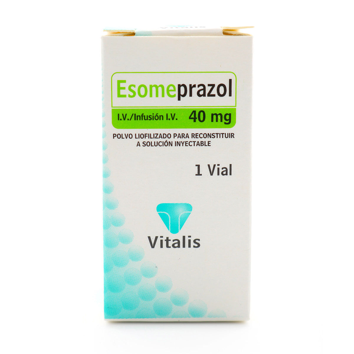 Solución Inyectable Esomeprazol 40 Mg Vitalis Polvo Caja X 1 Vial.