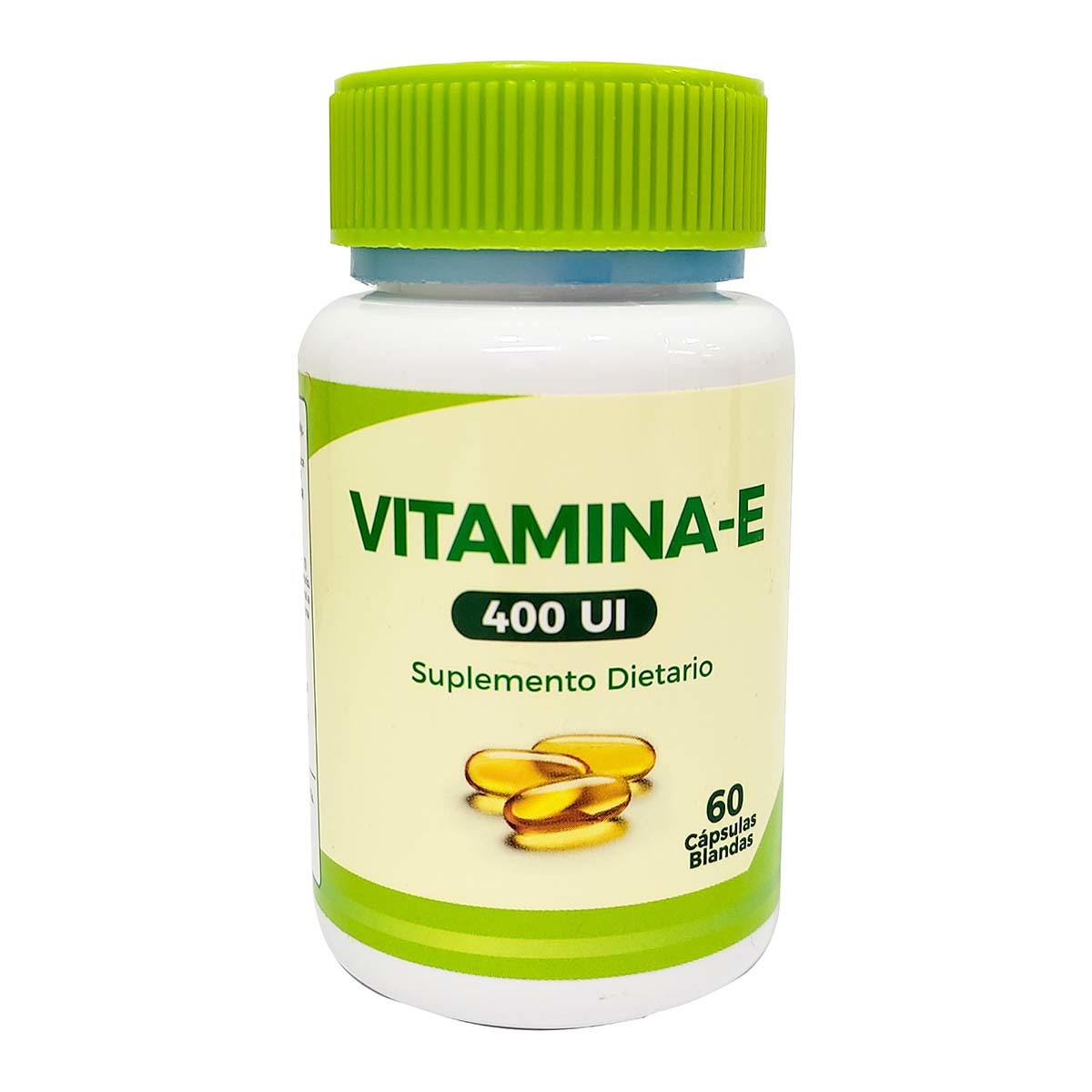 Suplemento Dietario Vitamina E 400 Ui Frasco X 60 Cápsulas Blandas.