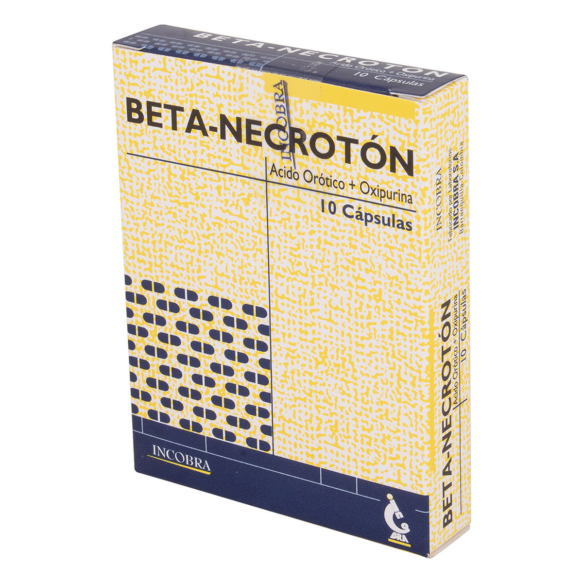 Beta-Necrotón Incobra Caja X 10 Cápsulas.