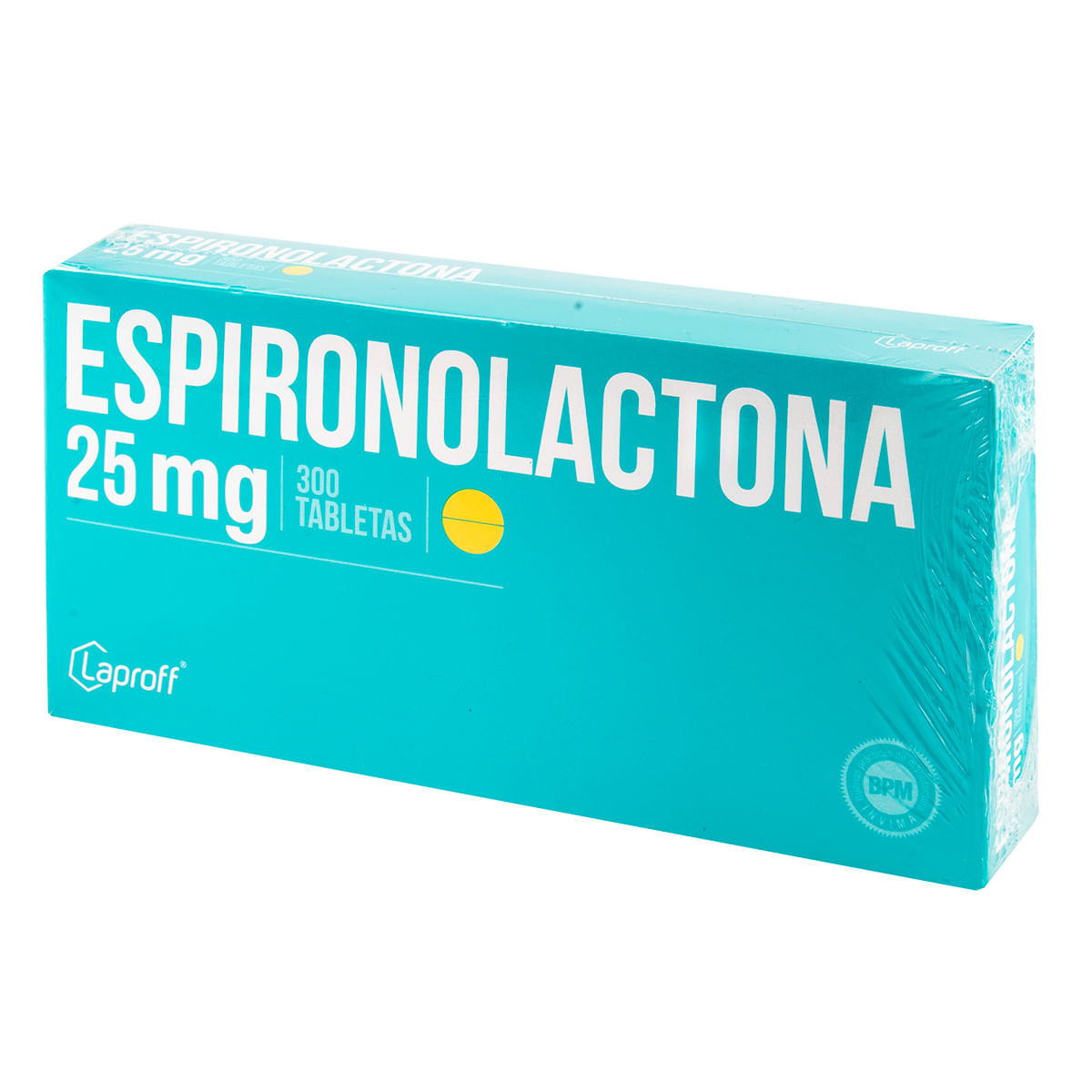 Espironolactona 25 Mg Laproff Caja X 300 Tabletas.
