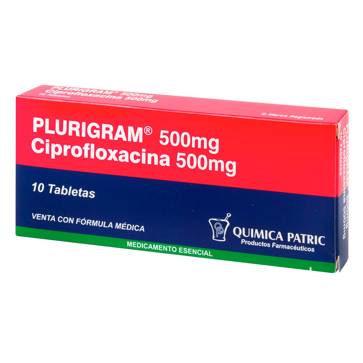 Plurigam 500 Mg Química Patric Caja X 10 Tabletas.