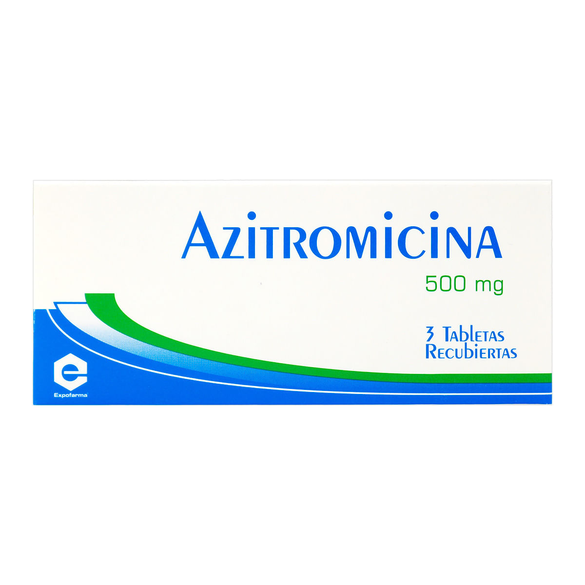 Azitromicina 500 Mg Caja X 3 Tabletas.