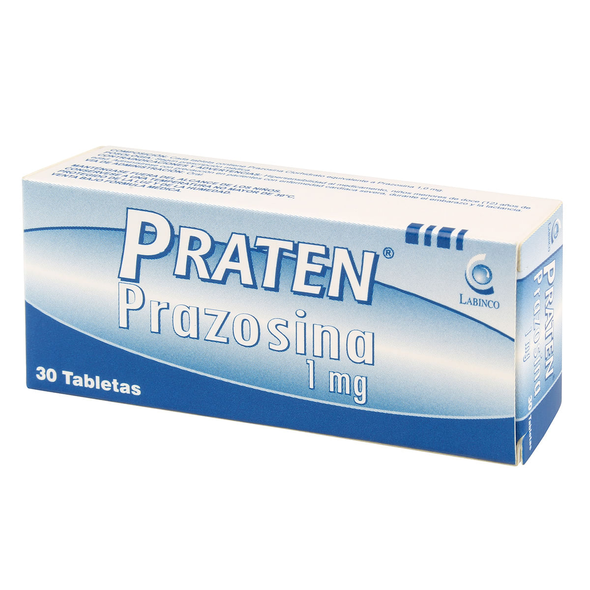 Praten 1 Mg Labinco Caja X 30 Tabletas.