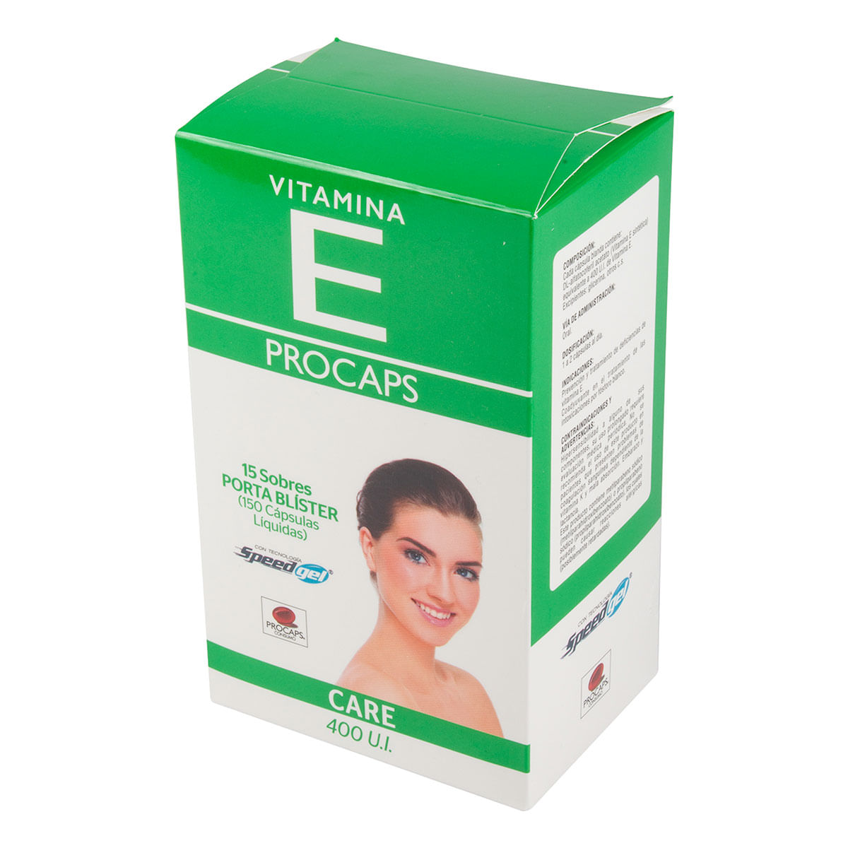 Vitamina E 400 Ui Procaps Caja X 150 Cápsulas Líquidas.