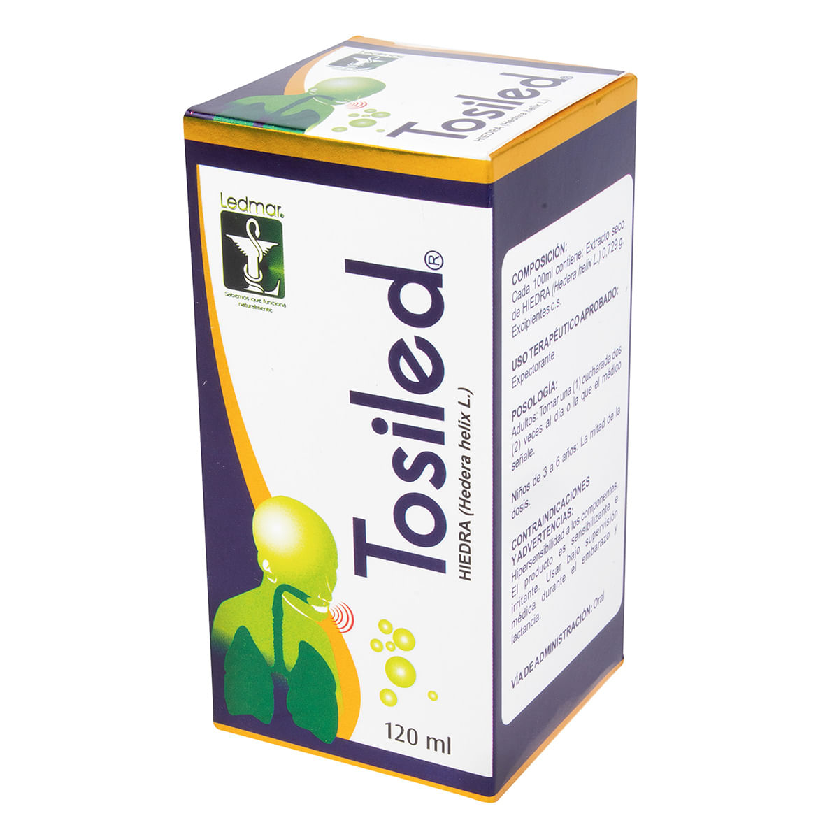 Jarabe Ledmar Tosiled Frasco X 120 Ml.